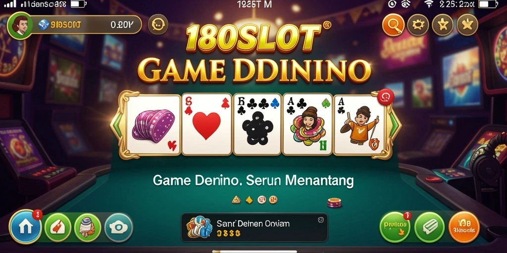 Tampilan gameplay mendebarkan di 180SLOT