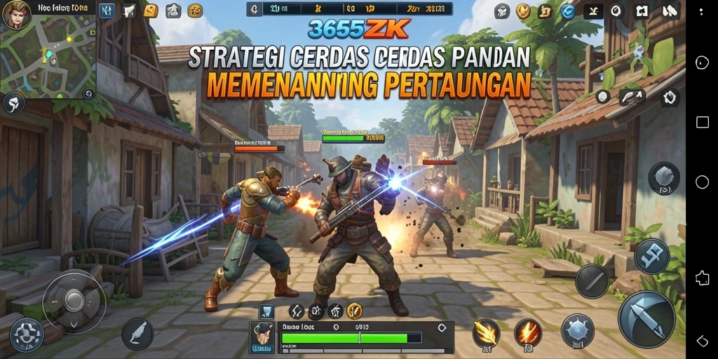 Tampilan menarik gameplay strategi di 365ZK.