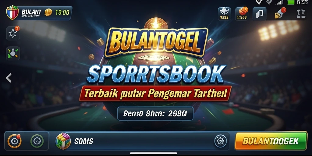 Tangkapan layar menunjukkan fitur taruhan langsung dalam aplikasi.