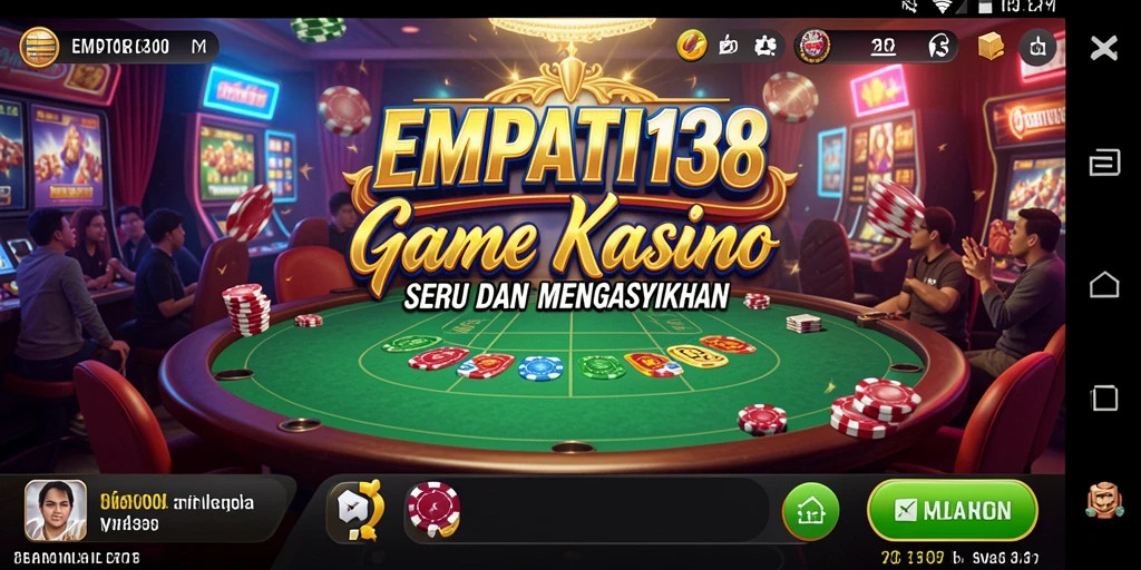 Tampilan menarik dari gameplay Kasino di EMPATI138.