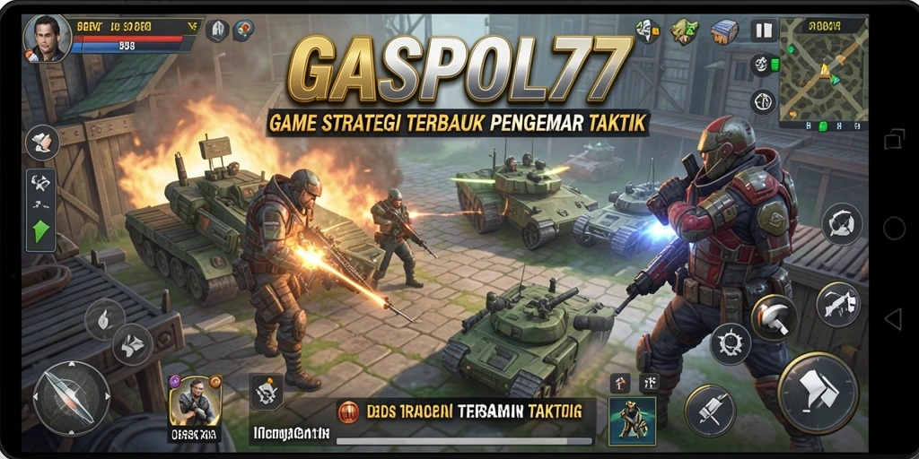 Tampilan gameplay mendebarkan dari GASPOL77 yang penuh strategi.
