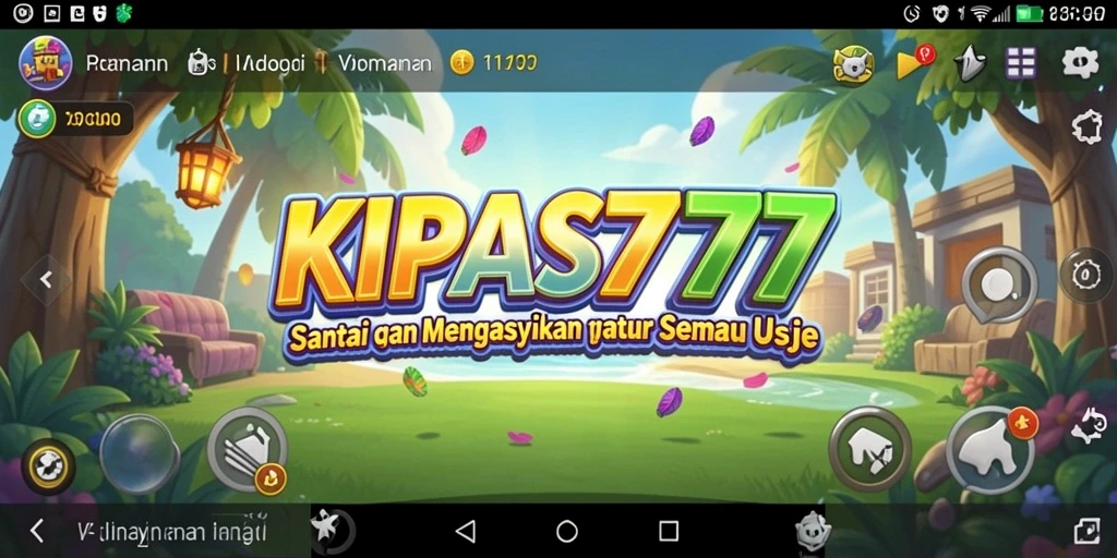 Tampilan gameplay KIPAS777 yang seru dan menenangkan.