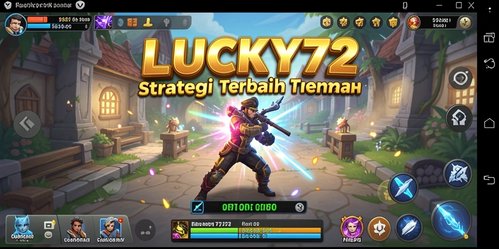 Tampilan gameplay LUCKY72 yang menegangkan dan penuh strategi.