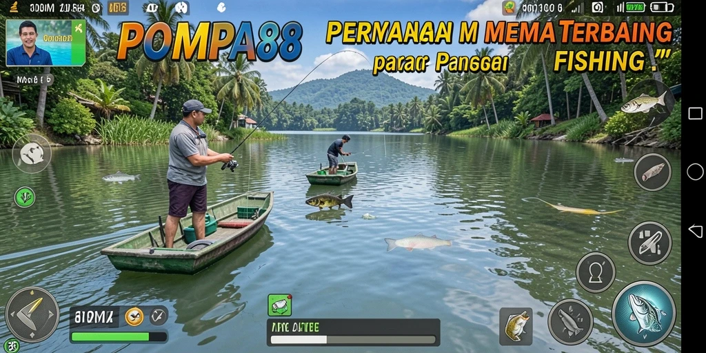 Tangkapan ikan yang menarik dalam gameplay POMPA88.