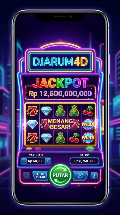 Detail aplikasi dengan versi dan ukuran di djarum4d.